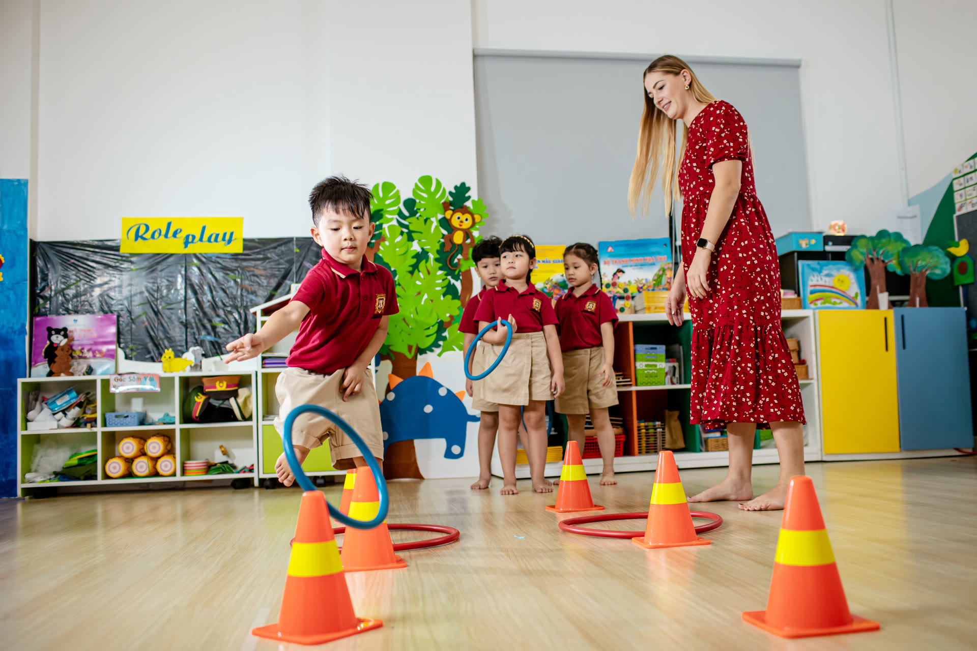 Học sinh VAS trong câu lạc bộ ngoại khoá